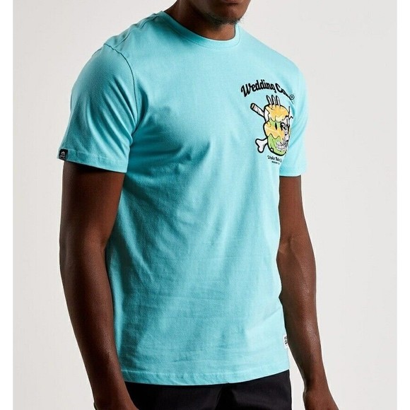 Wedding Cake Central Mills Inc Goonies Graphic Print Mint SS Men's T-Shirt NWT.. - Picture 2 of 3